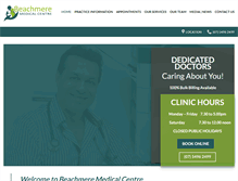 Tablet Screenshot of beachmeremedicals.com.au